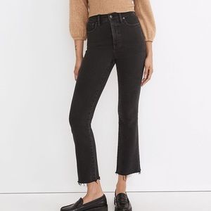 Cali Demi-Boot Jeans in Bayland Wash: Raw-Hem Edition